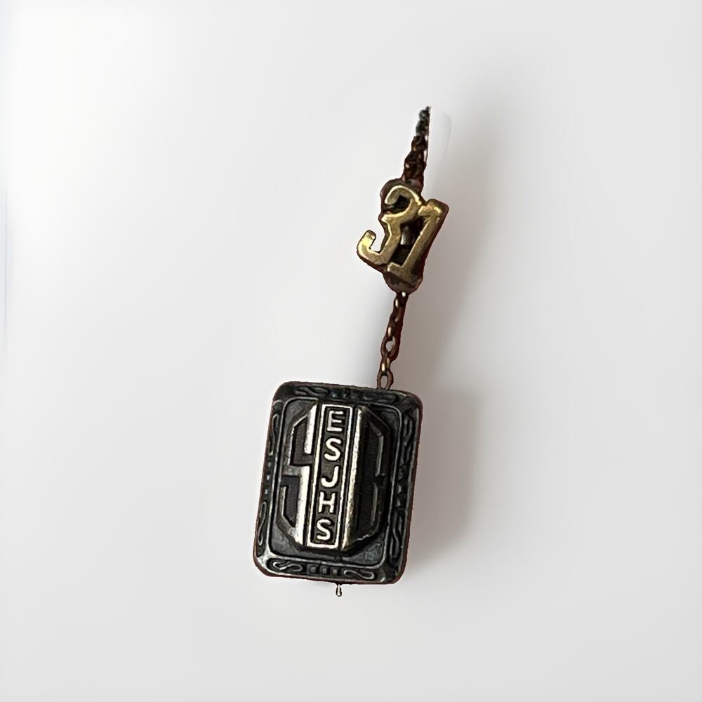 Vintage Class Pin Pendant Sterling Silver 1931 Graduate MAC Jewelry Manufacturer